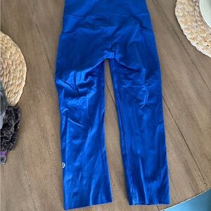 Lululemon Athletica Vibrant Blue Leggings